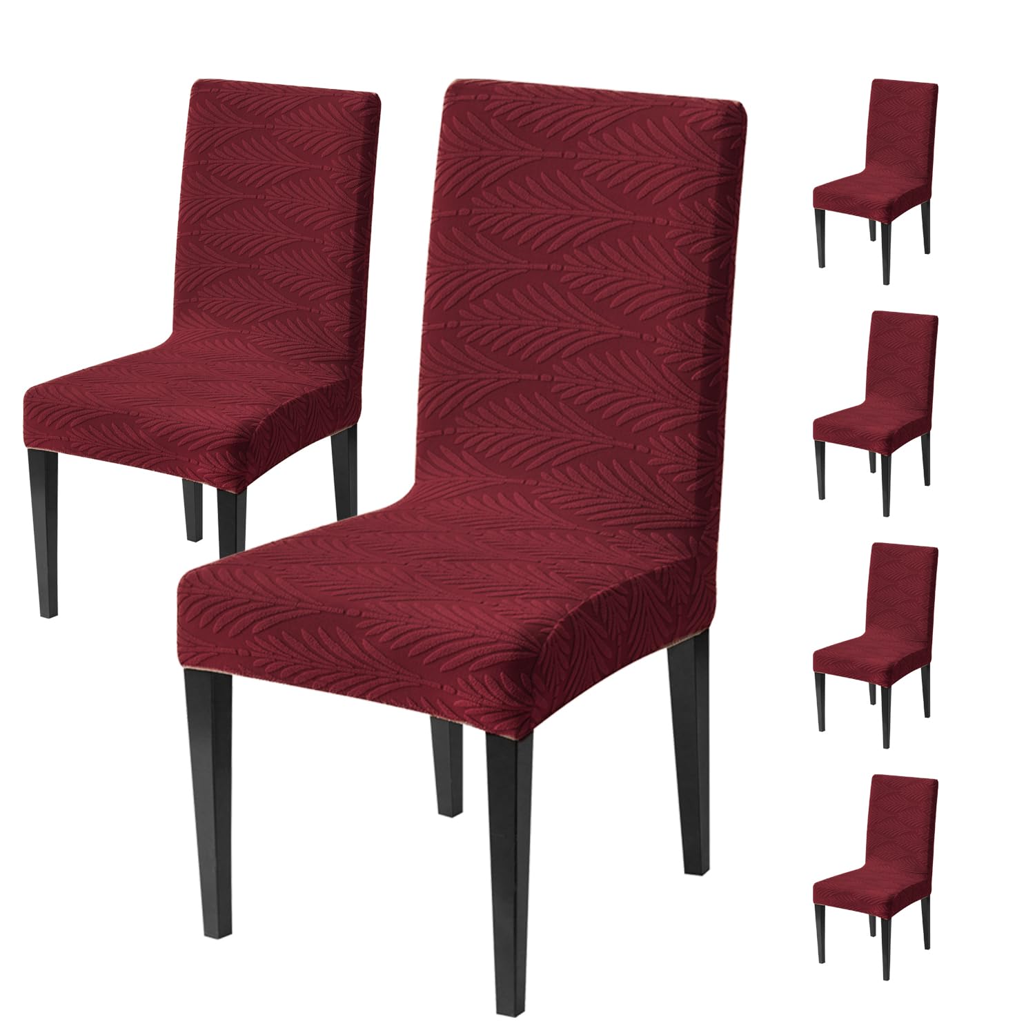Modern Stretch Chair Cover – 220 GSM Jacquard Fabric