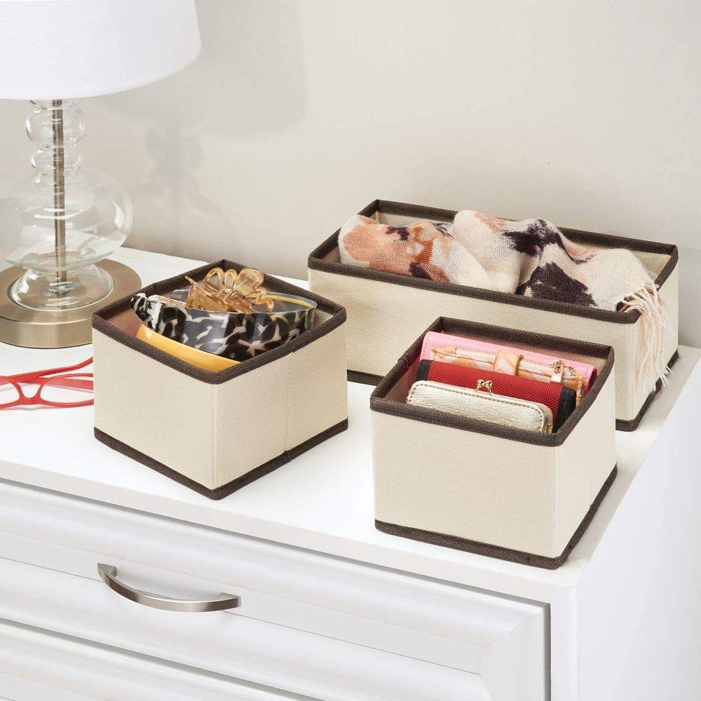 Storage Box/ Organizer Cube for Closet/ Dresser/ Drawer - Set of 3