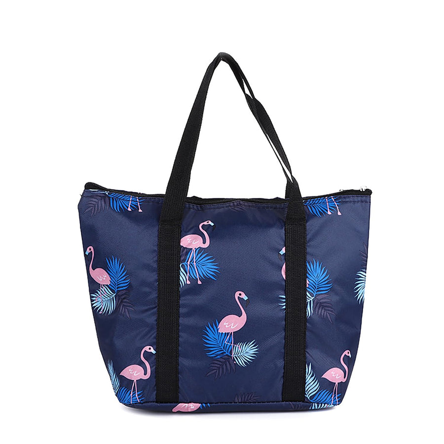 Reusable Linen Lunch Bag with Aluminum Foil