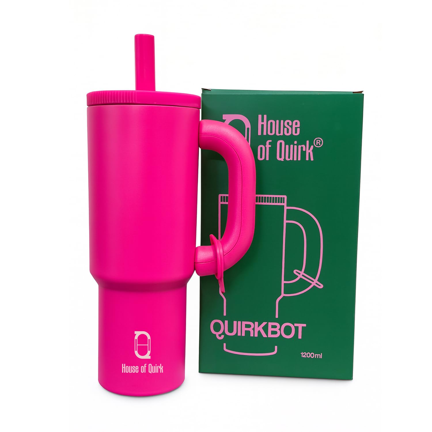 1200ml Insulated Stainless Steel Tumbler with Handle