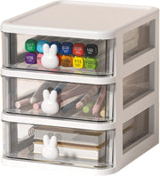 3 Tier Transparent Cosmetic Jewelry Box