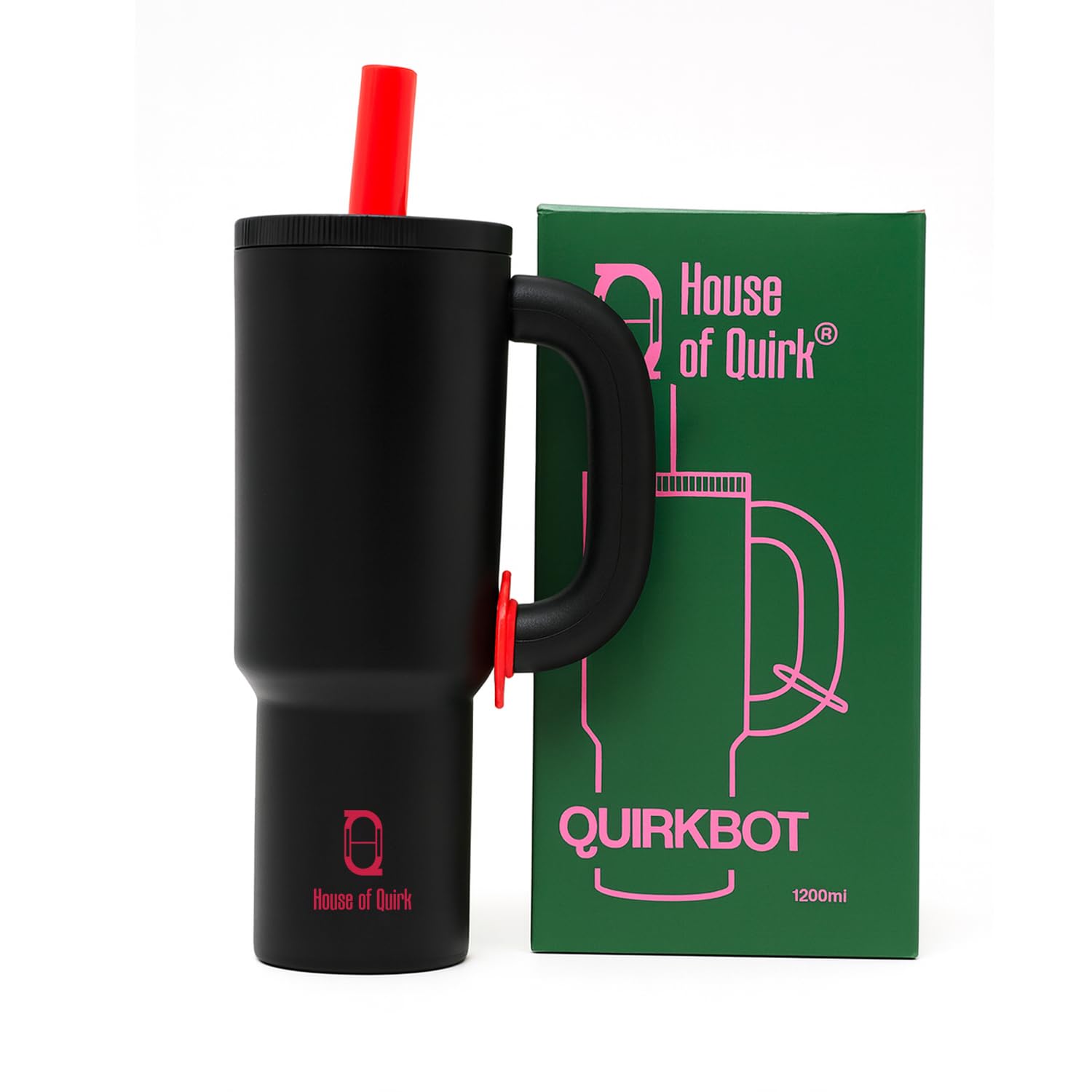 1200ml Insulated Stainless Steel Tumbler with Handle