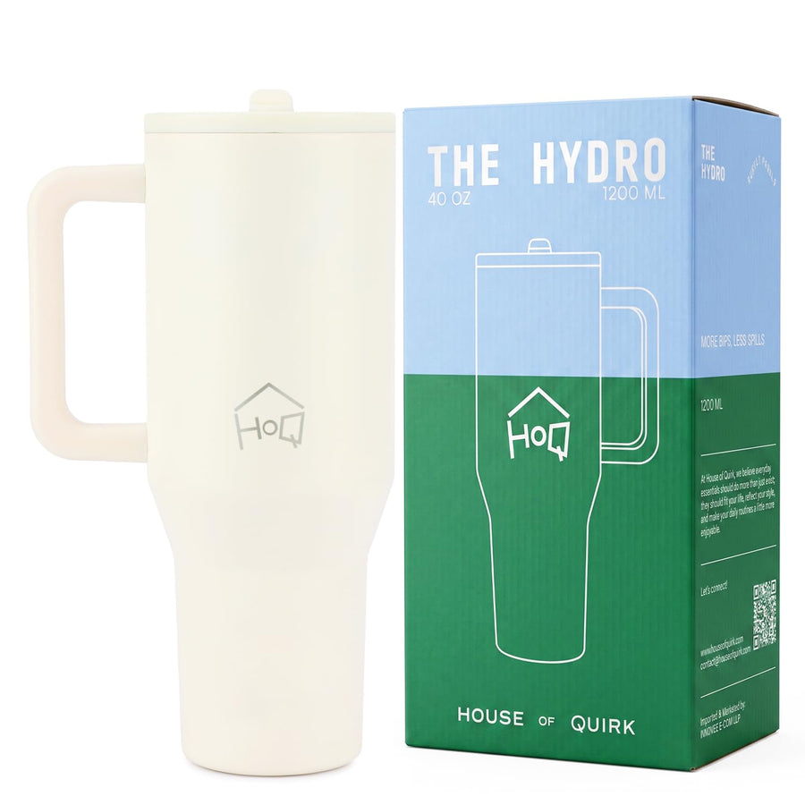 1200ML Tumbler with Handle & Simple Flip Straw