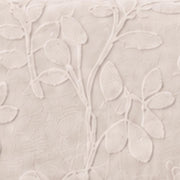 Rabbit Plush Sofa Mat Floral Design - Almond
