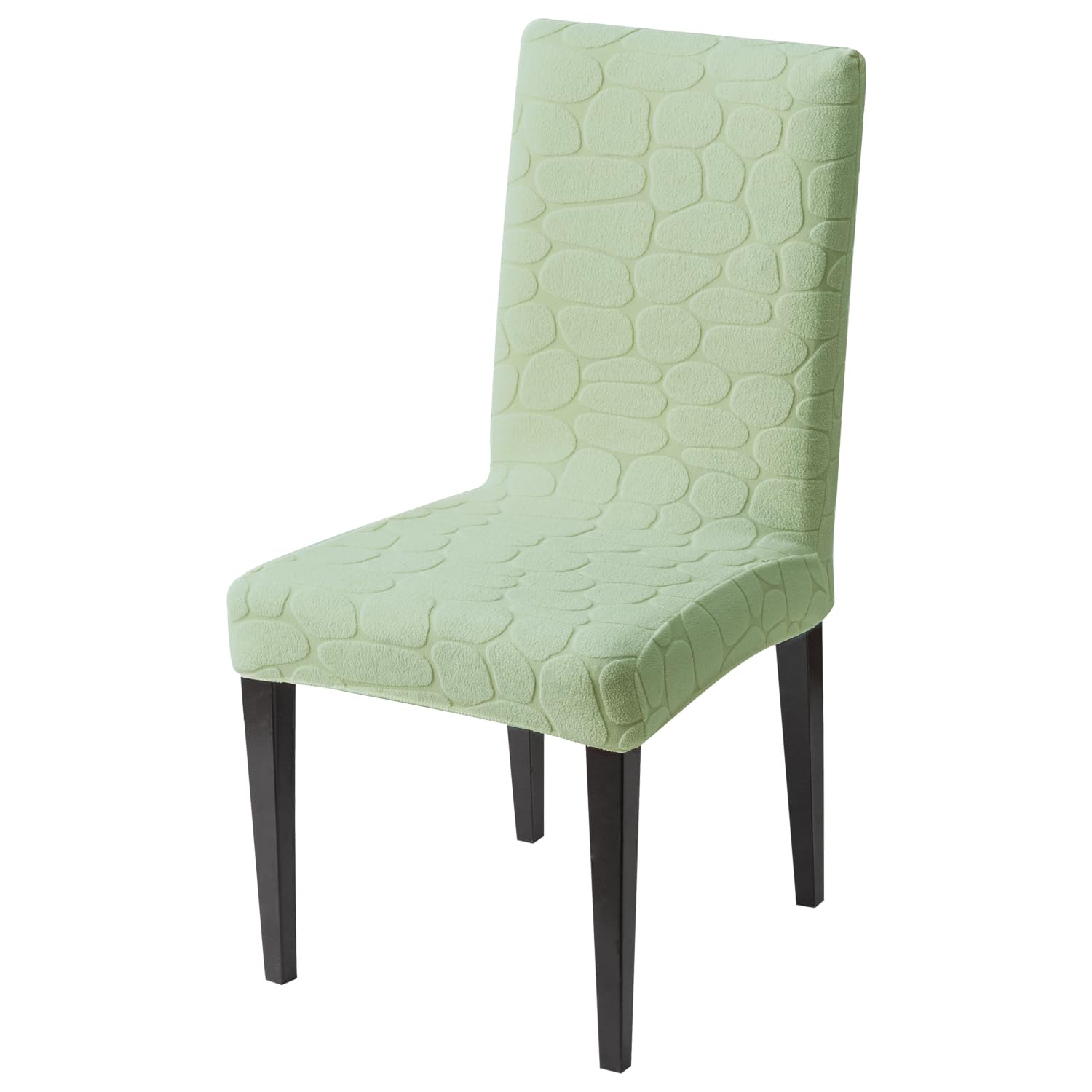Premium Stretch Dining Chair Covers – 220 GSM Thick Jacquard Fabric- Green
