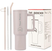 1200ML Custom Name Tumbler – Personalized Stainless Steel Vacuum Tumbler (Non-Returnable & Non-Replaceable)