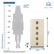 EDEN DIY Wardrobe Storage Box - Ivory