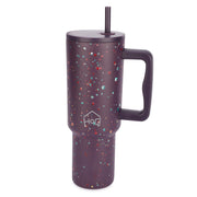 Stainless Steel Vacuum Tumbler with Straw and Lid & Handle - (1200 ML)