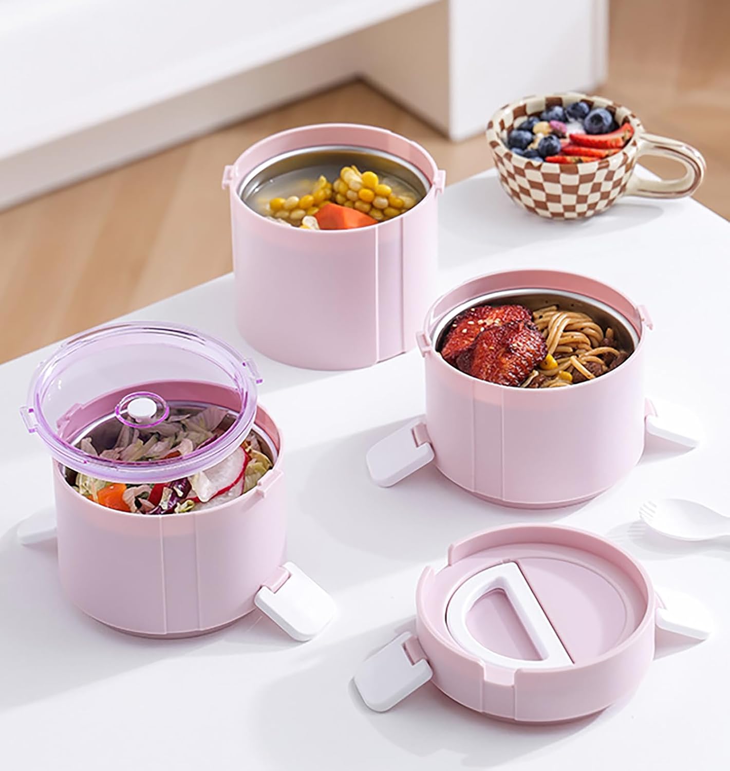 3-Layer 304 Stainless Steel Lunch Box