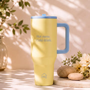 1200ML Tumbler with Handle & Simple Flip Straw