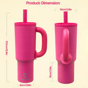 1200ml Insulated Stainless Steel Tumbler with Handle