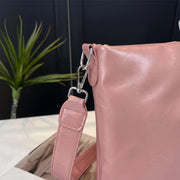 Stylish Textured PU Leather Women's Shoulder Bag