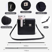 Crossbody Tumbler Holder with Purse Compartment