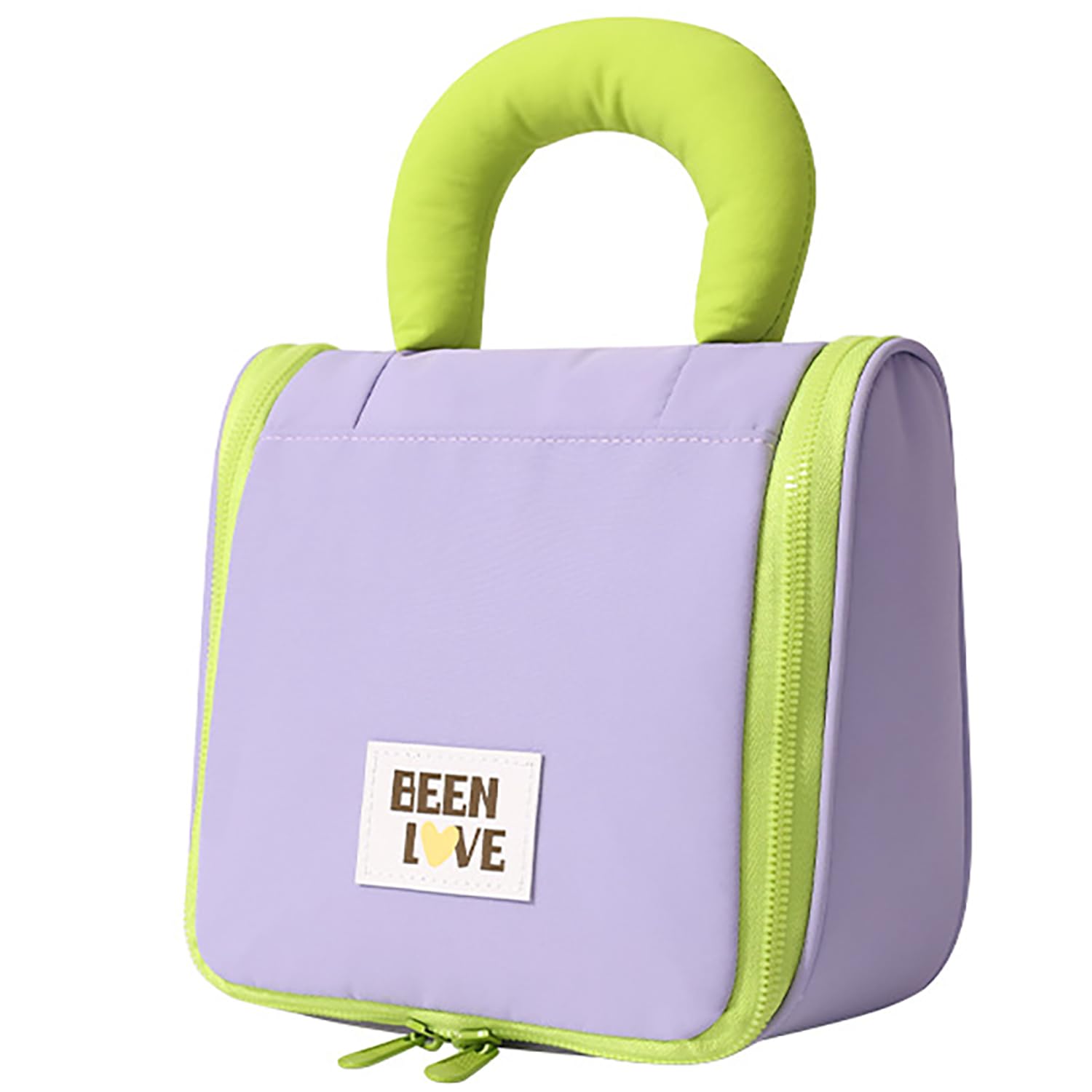 Hanging Toiletry Bag for Women – Water-Resistant Travel Makeup Organizer with Multiple Compartments & Padded Handle