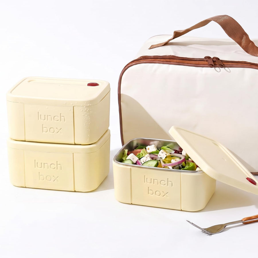 304 Stainless Steel Lunch Box, Insulated Lunch Bag