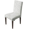 Stretchy Universal Camellia Jacquard Waterproof Chair Cover (Light Grey)