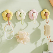 No-Trace Suction Cup Wall Hooks – 3-Pack Reusable & Heavy-Duty (Multicolor)