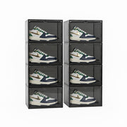 Shoe Storage Organizer Boxes Black