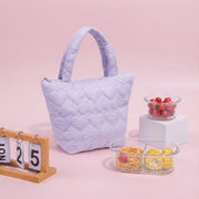 Heart Design Soft Insulated Lunch Bag