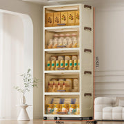 Foldable Storage Box, Closet Organizers and Storage (48 cm, Beige)