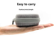 Portable Tech Organizer for Cable, Cord, Adapter, Key Earphone (Grey, Polyester)