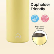 Sippease 950ML Stainless Steel Bottle with Straw