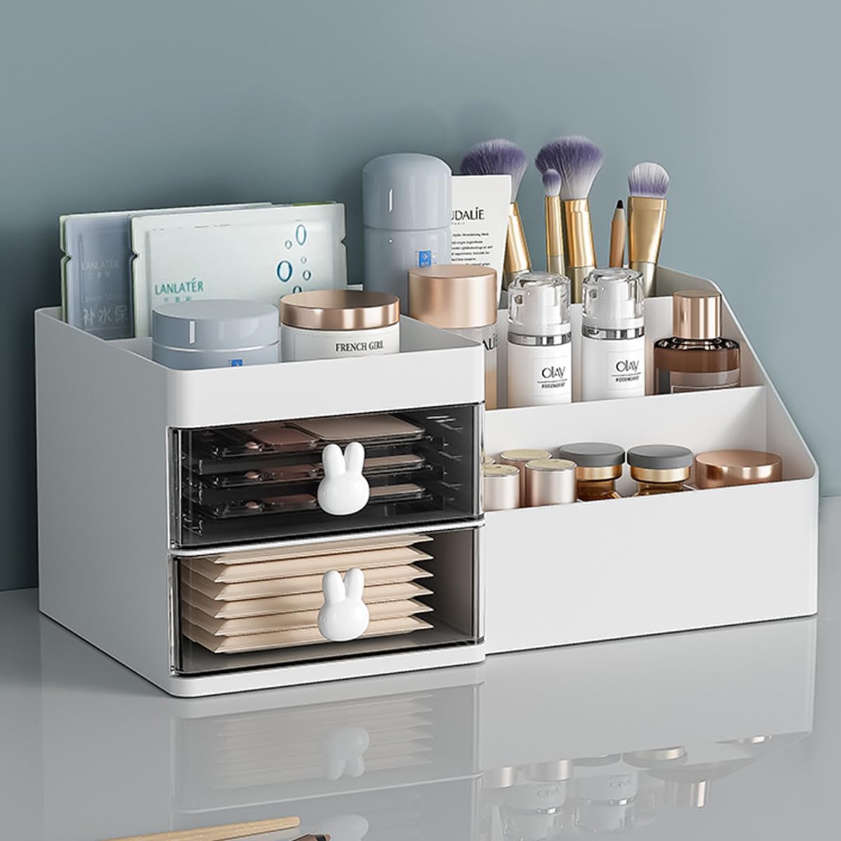 2 Drawer Makeup Organizer