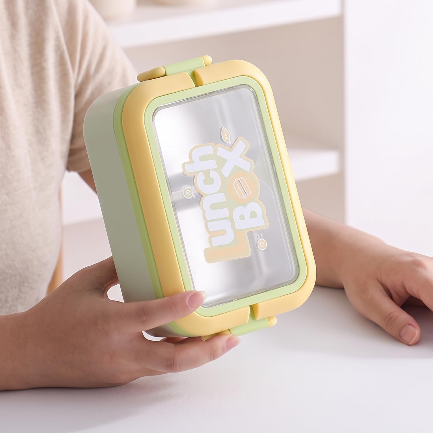 1200ml Stainless Steel Insulated Lunch Box