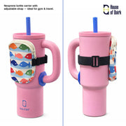 Water Bottle Carrier Bag for Cards, Key 40/30 oz Tumbler  (Tumbler Not Included)