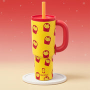 1200ml Insulated Stainless Steel Tumbler with Handle (Printed)