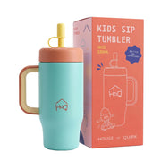 530ML Kids Tumbler Stainless Steel with Handle & Lid