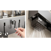 Condiment Knife Rack Holder, With 4 Hook Wall Mounted