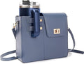 Crossbody Tumbler Holder with Purse Compartment
