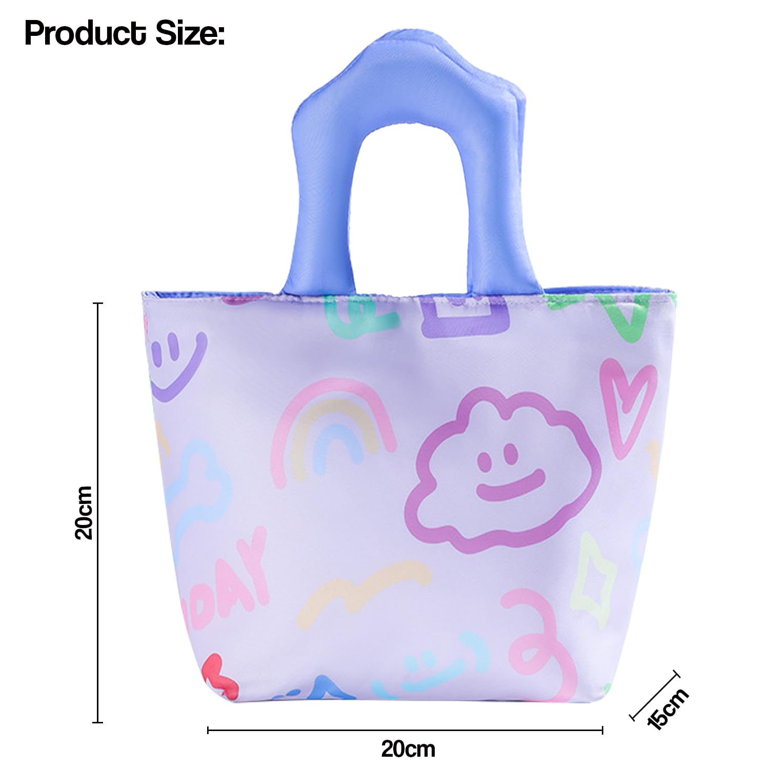 Insulated Lunch Bag for Office, School & Travel