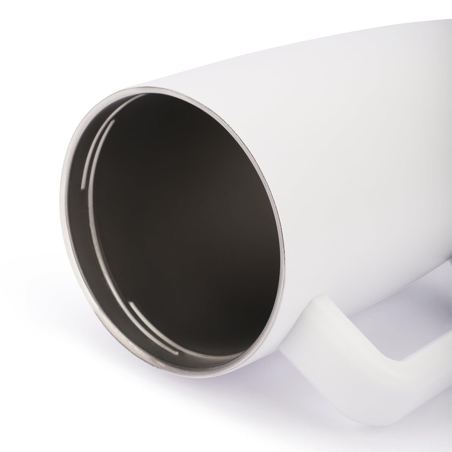 1200ML Custom Name Tumbler with Handle & 2 Straw Flip Lid (Non-Returnable & Non-Replaceable)