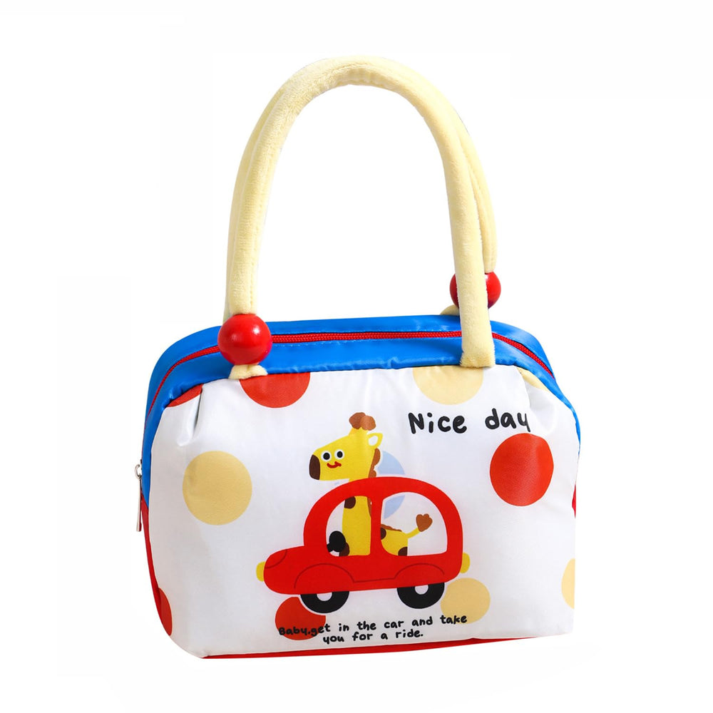 Car Zebra Cartoon Insulated Lunch Bag - Fruit Pie