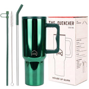 Stainless Steel Vacuum Tumbler with Straw and Lid & Handle - (1200 ML)