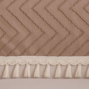 Zenith Luxury Chenille Sofa Mat - Champagne Chenille Fabric 1 Pc