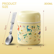 304 Stainless Steel Baby Feeding Bowl with Spoon 300ml