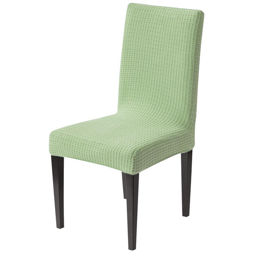 Decorative Dining Chair Cover – 220 GSM Stretch Jacquard Fabric (Green)