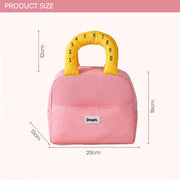 Insulated Lunch Bag with Front Pocket for Men & Women