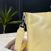 Stylish Textured PU Leather Women's Shoulder Bag