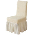 Italian Pattern 450 GSM Chair Cover (Cream)