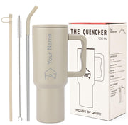 1200ML Custom Name Tumbler – Personalized Stainless Steel Vacuum Tumbler (Non-Returnable & Non-Replaceable)