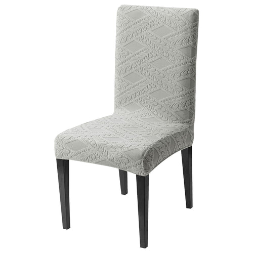 Stretchable Jacquard Chair Cover – 220 GSM- Grey