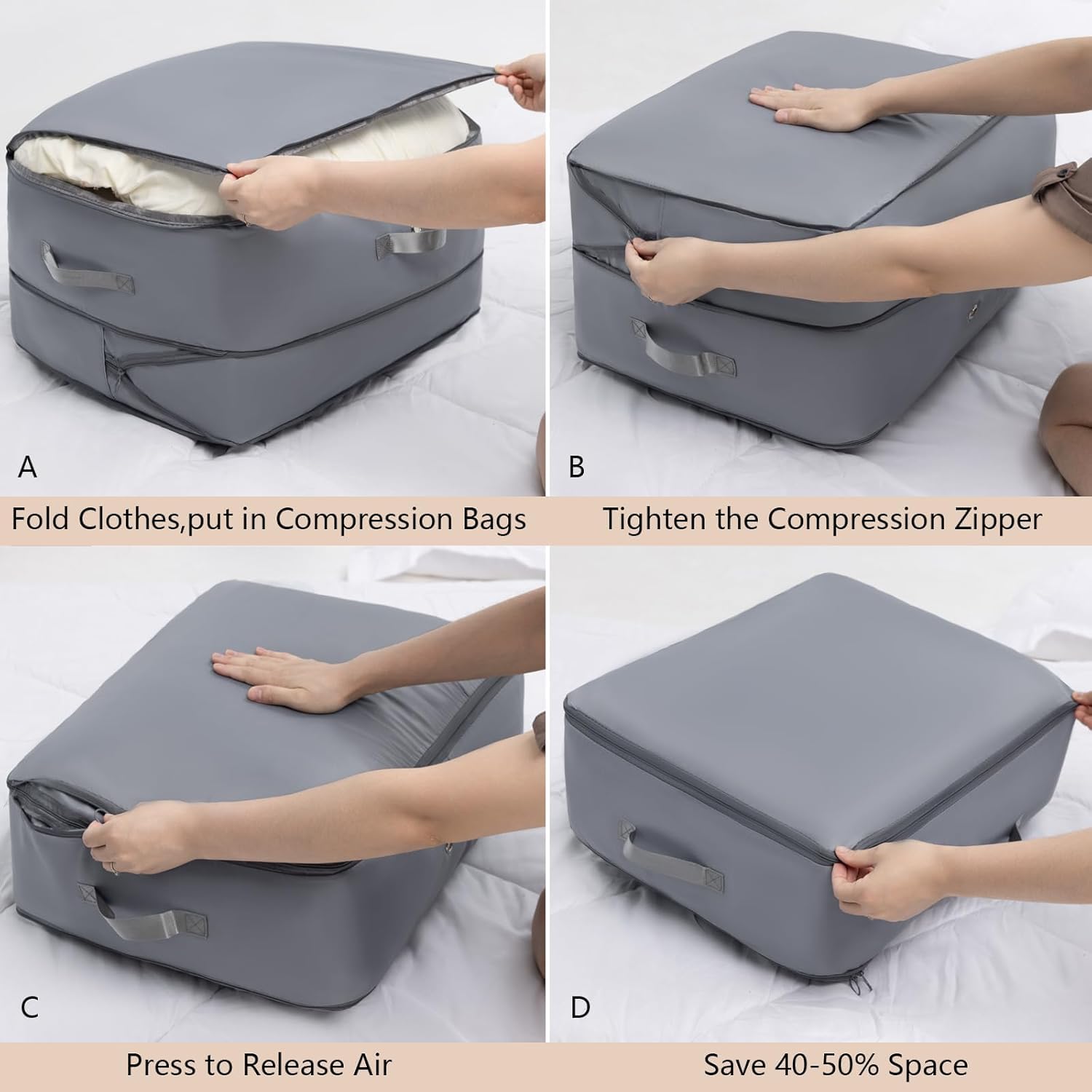 Double Layer Compression Packing Cubes (Extra Large) – House of quirk