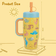 530ML Kids Tumbler Stainless Steel with Handle & Lid