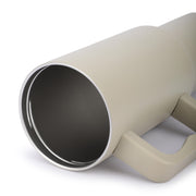 Stainless Steel Vacuum Tumbler with Straw and Lid & Handle - (1200 ML) (Solid colors)
