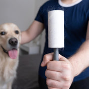Lint Roller 10cm Sheet Set of 3 Rolls 180 Sheets, 60 Sheets Each roll- Horn Bill