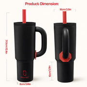 1200ml Insulated Stainless Steel Tumbler with Handle